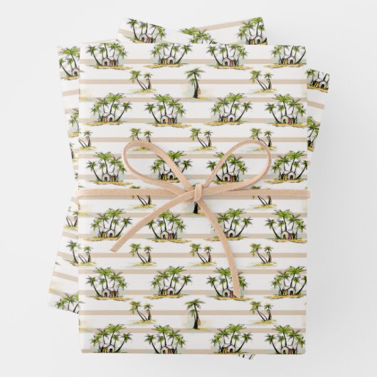 Tropenbüchse Geschenkpapier Set (Beispiel)