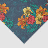 Tropenbuket und Kolibris Seidenpapier (Ausschnitt)