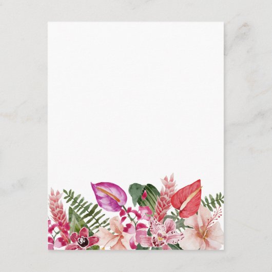 Tropendetails Begleitkarte (Rückseite)