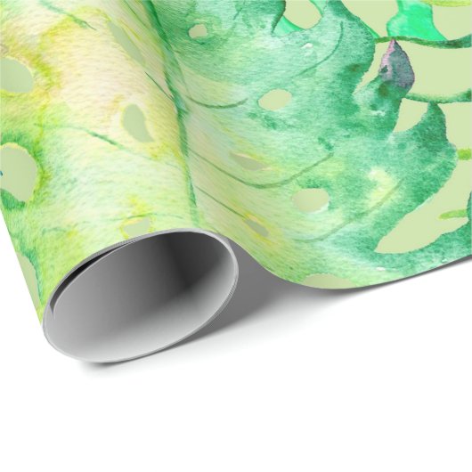 Tropendschungel Geschenkpapier (Rolleneckpunkt)