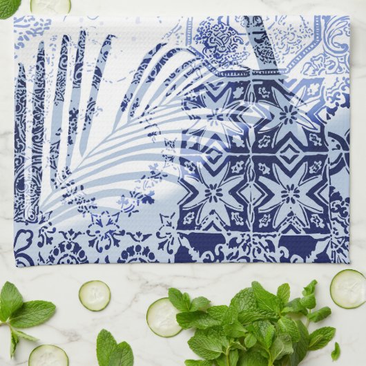 Tropendusche Geschirrtuch (Gefaltet)