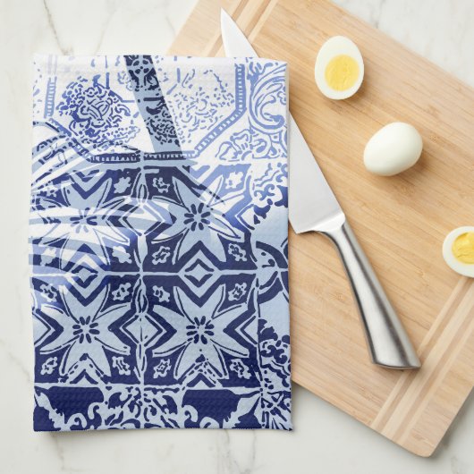 Tropendusche Geschirrtuch (Viertel Falte)