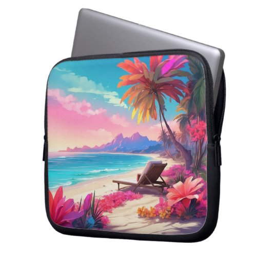 Tropenelektronik Laptopschutzhülle (Vorderseite Links)