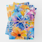 Tropenfarben Geschenkpapier Set (Beispiel)