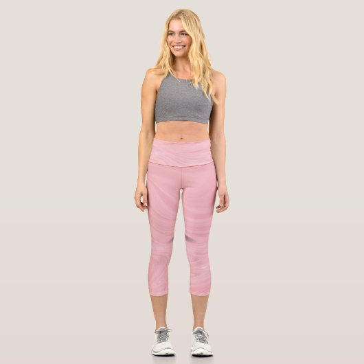 Tropenfarbene Leggings für Island Vibes (Vorderseite)