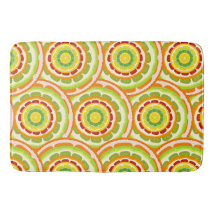Tropenfarbene Zitrusfrüchte SOMMER Orangenlemon Sl Badematte