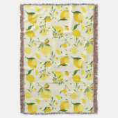 Tropenfarbene Zitrusfrüchte SOMMER Orangenlemon Sl Decke (Vorderseite Vertikal)