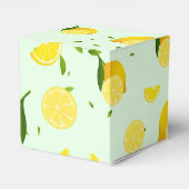 Tropenfarbene Zitrusfrüchte SOMMER Orangenlemon Sl Geschenkschachtel (Rückseite)