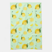 Tropenfarbene Zitrusfrüchte SOMMER Orangenlemon Sl Geschirrtuch (Vertikal)