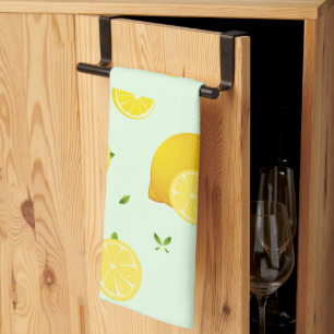 Tropenfarbene Zitrusfrüchte SOMMER Orangenlemon Sl Geschirrtuch