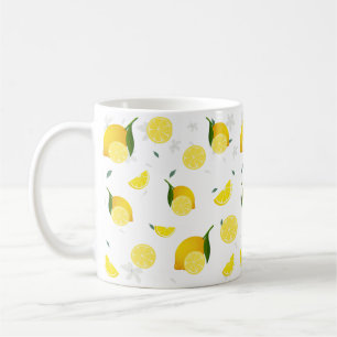 Tropenfarbene Zitrusfrüchte SOMMER Orangenlemon Sl Kaffeetasse