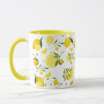 Tropenfarbene Zitrusfrüchte SOMMER Orangenlemon Sl