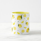 Tropenfarbene Zitrusfrüchte SOMMER Orangenlemon Sl Tasse (Zentrum)