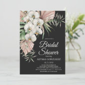 Tropenfarbenes Brautparty Einladung (Stehend Vorderseite)