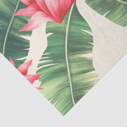 Tropenflockenpapier Seidenpapier (Detail)