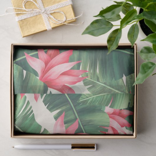 Tropenflockenpapier Seidenpapier (Geschenk)