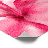 Tropenflora - Begrüßungszeichen Brautparty Poster (Ecke)