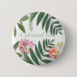 Tropenfloral Button