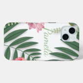 Tropenfloral Case-Mate iPhone Hülle (Rückseite (Horizontal))