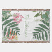 Tropenfloral Decke (Vorderseite)