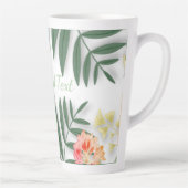 Tropenfloral Milchtasse (Rechts)