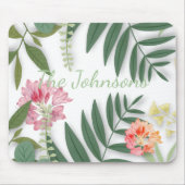 Tropenfloral Mousepad (Vorne)