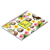 Tropenfloral Notizblock (Linke Seite)