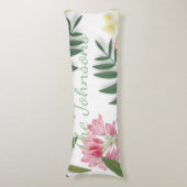 Tropenfloral Seitenschläferkissen (Vorderseite Vertikal)
