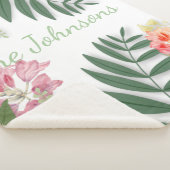 Tropenfloral Sherpadecke (3/4)