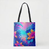 Tropenfloral Tasche (Vorderseite)