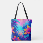 Tropenfloral Tasche (Rückseite)