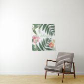 Tropenfloral Wandteppich (Beispiel)