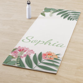 Tropenfloral Yogamatte