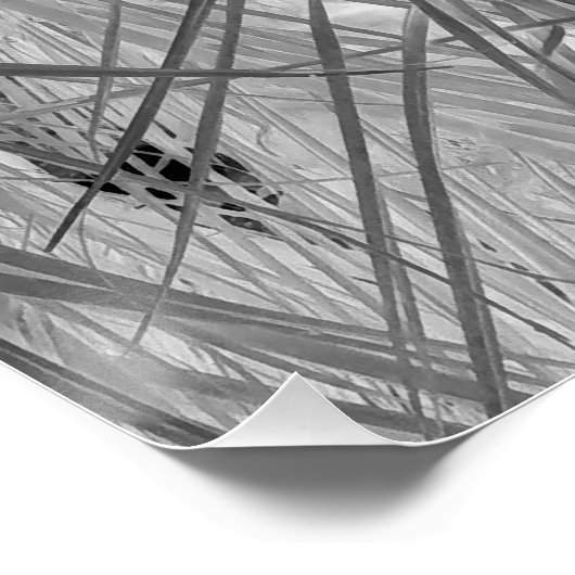 Tropenflüster Poster (Ecke)