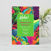 Tropenfolien Einladung (Stehend Vorderseite)