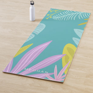 Tropenfolien Monogramm Yoga Mat Yogamatte