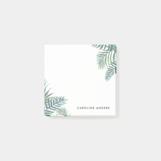 Tropenfolien Personalisiert Post-it Klebezettel (Vorderseite)