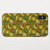 Tropenfrucht nahtlos gelb Case-Mate iPhone hülle (Rückseite (Horizontal))