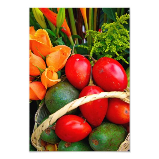 Tropenfrüchte Fotodruck (Vorne)