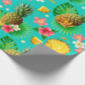Tropenfrüchte Geschenkpapier (Ecke)