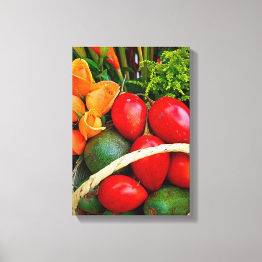 Tropenfrüchte Leinwanddruck (Vorderseite)