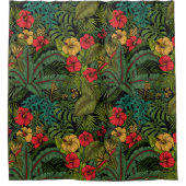 Tropengarten Duschvorhang (Vorderseite)