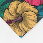 Tropengarten Fleecedecke (Ecke)