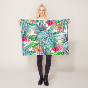 Tropengarten Fleecedecke
