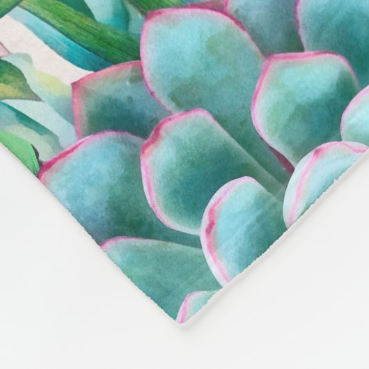 Tropengarten Fleecedecke (Ecke)