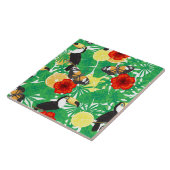 Tropengarten Fliese (Seite)