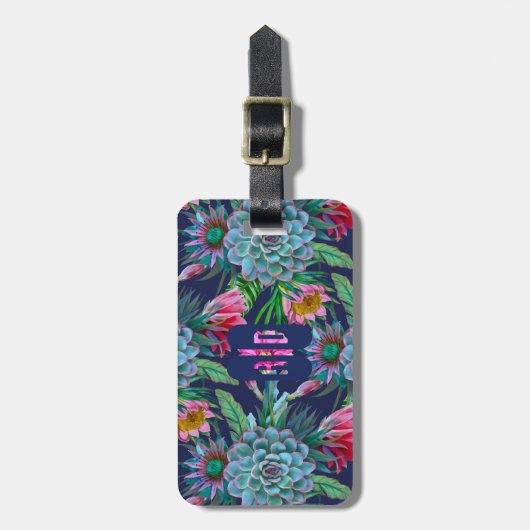 Tropengarten Gepäckanhänger (Vorderseite vertikal)