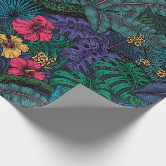 Tropengarten Geschenkpapier (Ecke)