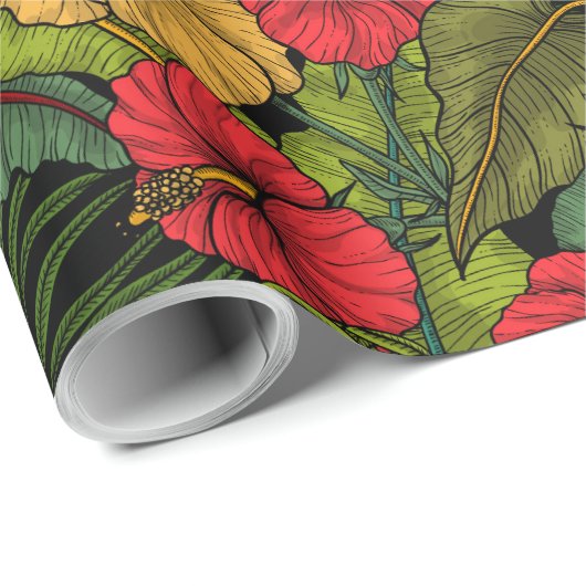 Tropengarten Geschenkpapier (Rolleneckpunkt)