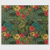 Tropengarten Geschenkpapier (Flach)